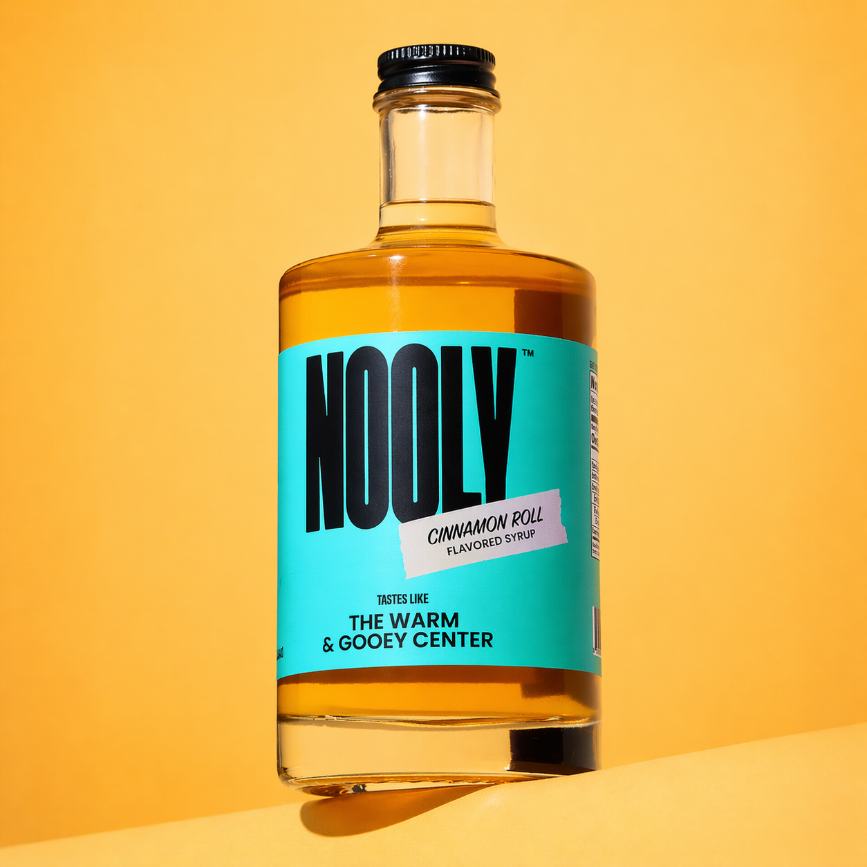 Bottle of Cinnamon Syrup for Coffee from Nooly