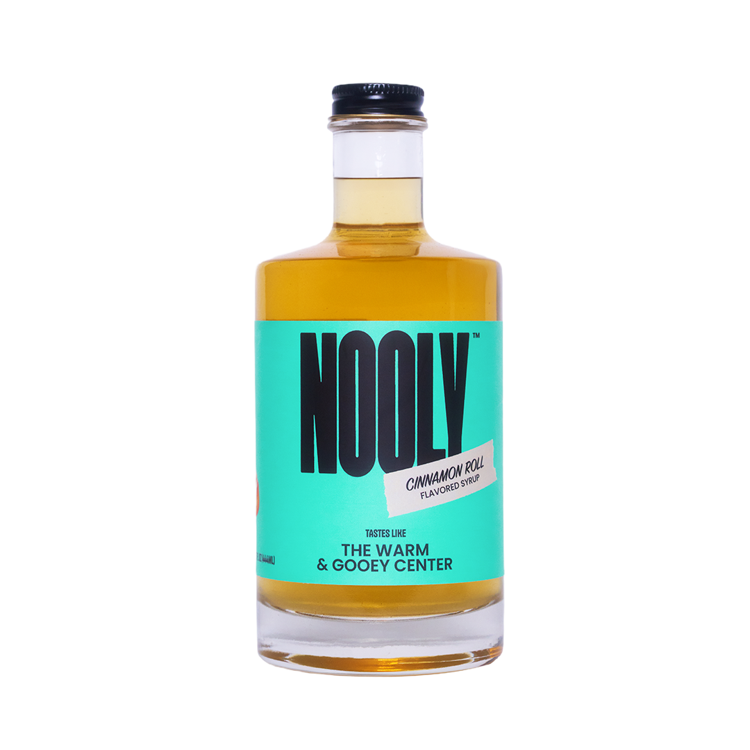 Bottle of Nooly Cinnamon Syrup