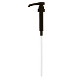 coffee syrup pump on a white background